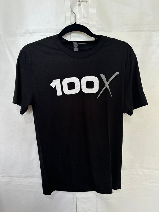 T-Shirt: Black 100X Show Coorindates