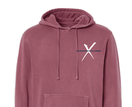 Hoodie: Maroon Unisex