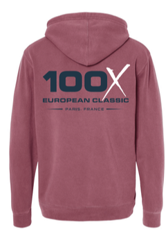 Hoodie: Maroon Unisex